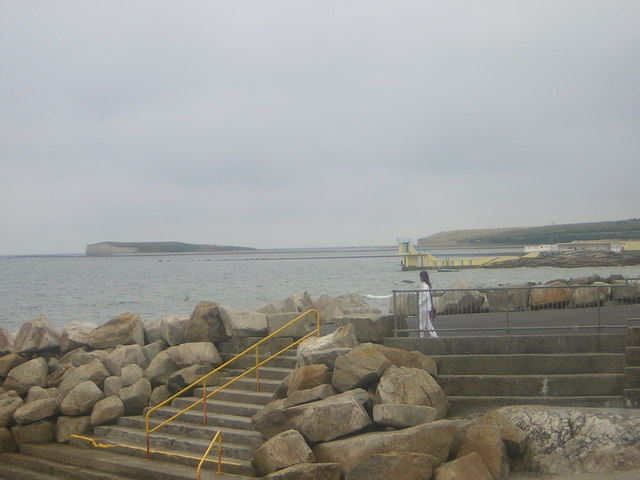 Salthill Promenade, Galway Bay, outside Coco Café